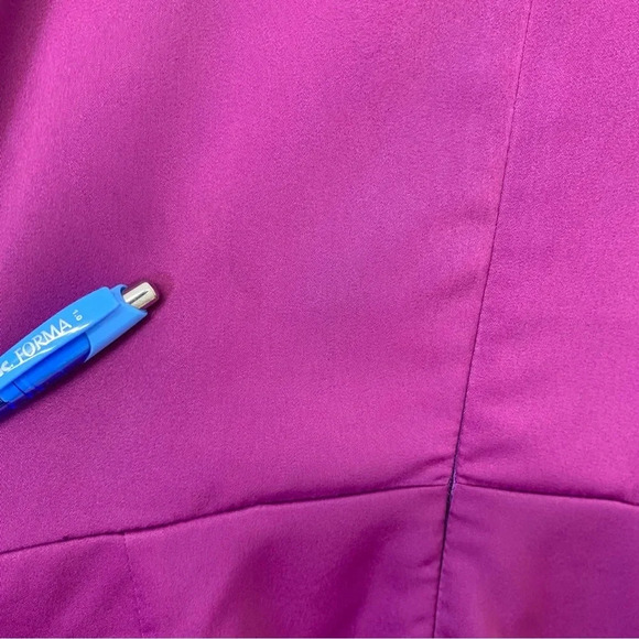 Lulus Mini Dress XS Purple  Faux Wrap Satin Sheath Sleeveless Fairy Whimsy NEW‎ - Picture 8 of 11